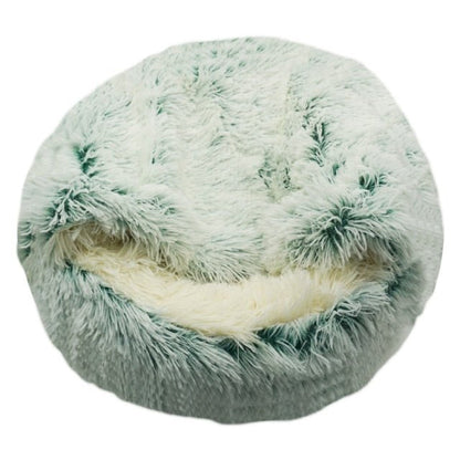 2 In 1 Long Plush Pet Bed