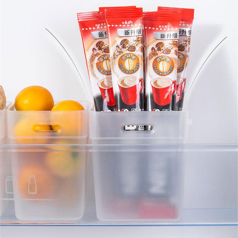 2Pcs Refrigerator Organizer Storage Bins