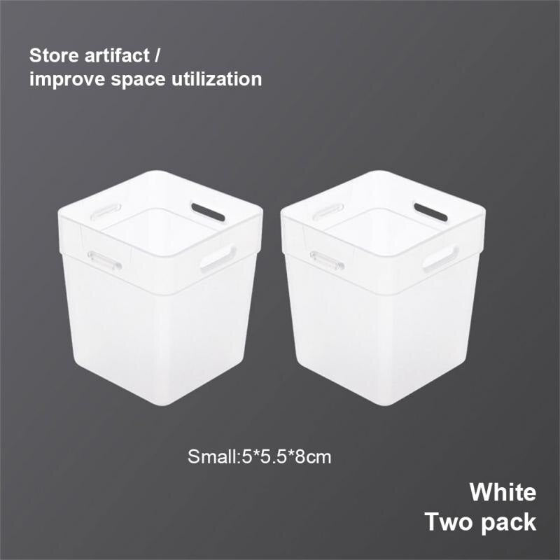 2Pcs Refrigerator Organizer Storage Bins