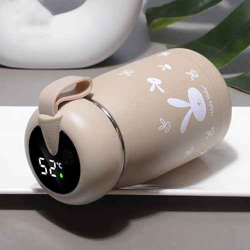 320ML Smart LED Thermos Hot Water Travel Bottle