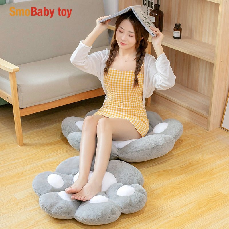 Adorable Cat Claw Design High Quality Soft Versatile Comfortable Seat Cushion Yoga Mat Meditation Mat