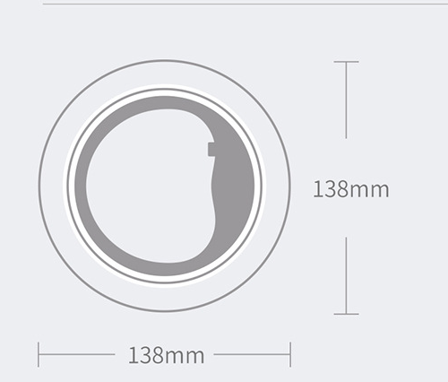 Xiaomi MOESTAR UFO 2.6m Retractable Pet Leash LED