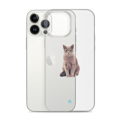 Clear Case for iPhone® Cat