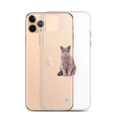 Clear Case for iPhone® Cat