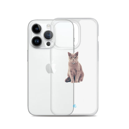 Clear Case for iPhone® Cat