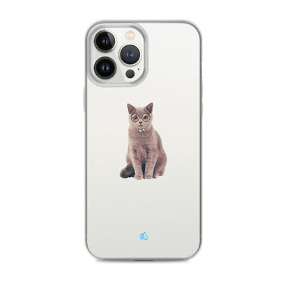 Clear Case for iPhone® Cat