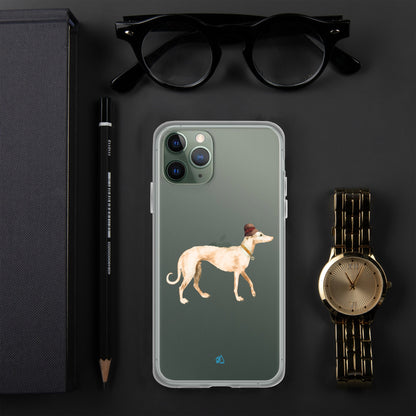 Clear Case for iPhone® Greyhound