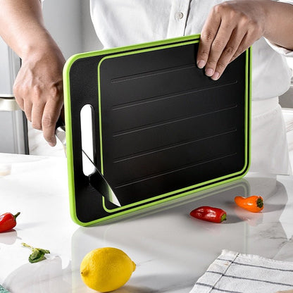 Cutting Shopping Board With Knife Sharpener