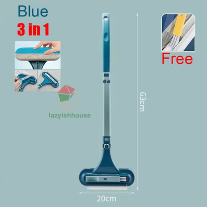 Double-sided Telescopic Rod Window Cleaner - Icespheric