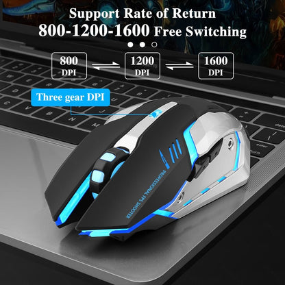 Dual-mode Bluetooth Battery Wireless Gaming Mouse