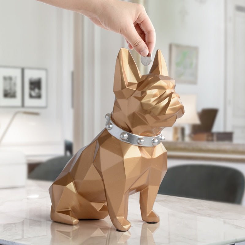 French Bulldog Coin Piggy Bank Ornament