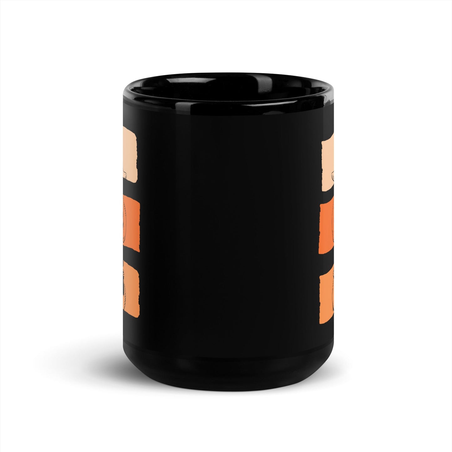 Halloween Black Glossy Coffee Mug