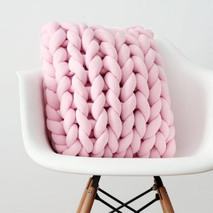 Handmade Square Modern Wool Pillow