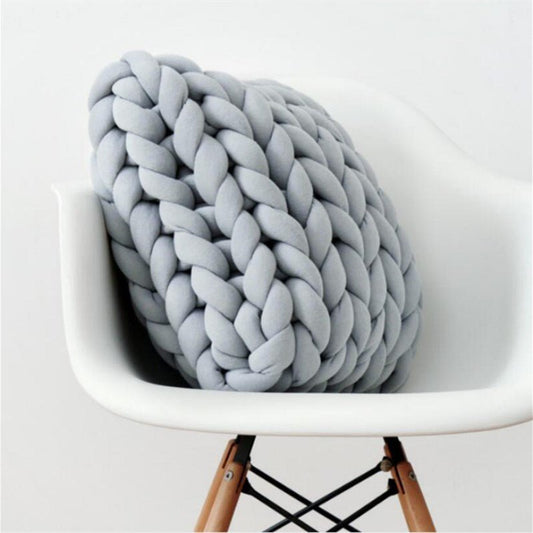 Handmade Square Modern Wool Pillow