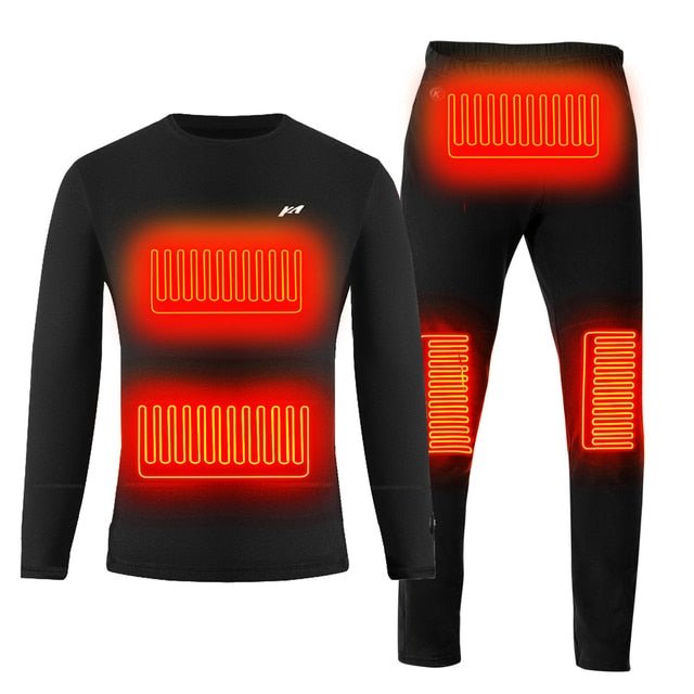 Heated Underwear Suit USB Powered