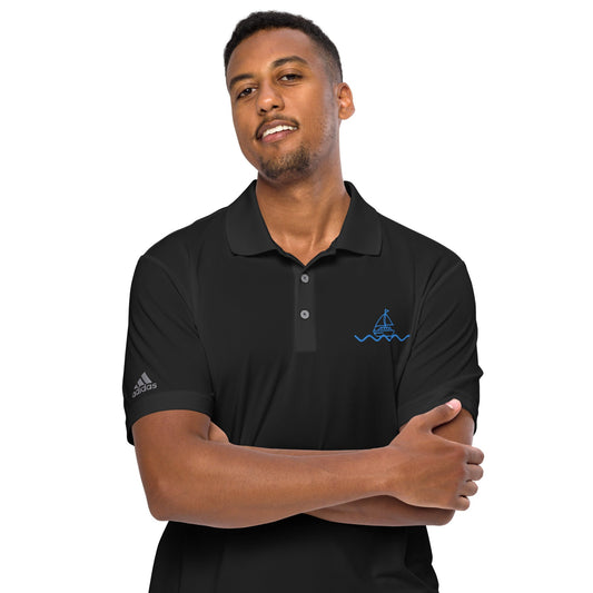 Icespheric Adidas Recycled Polyester Polo Shirt with UPF Protection