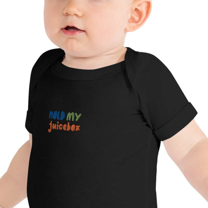 Icespheric Hold my juice Baby short sleeve one piece bodysuit