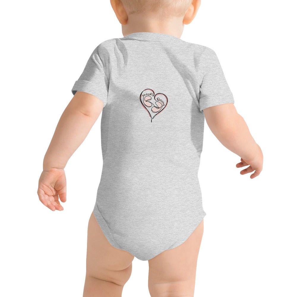 Icespheric Hold my juice Baby short sleeve one piece bodysuit