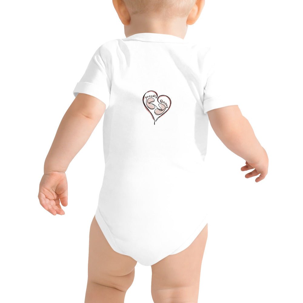 Icespheric Hold my juice Baby short sleeve one piece bodysuit