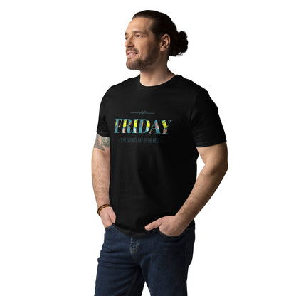 Icespheric Unisex Organic Cotton Friday t-shirt