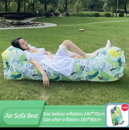 Inflatable Sofa Bed Portable Lounge Bed