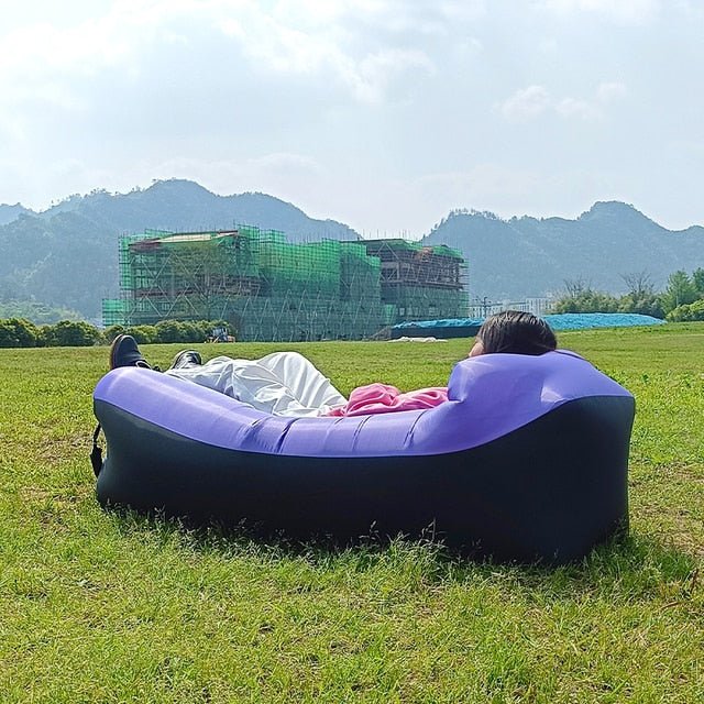 Inflatable Sofa Bed Portable Lounge Bed