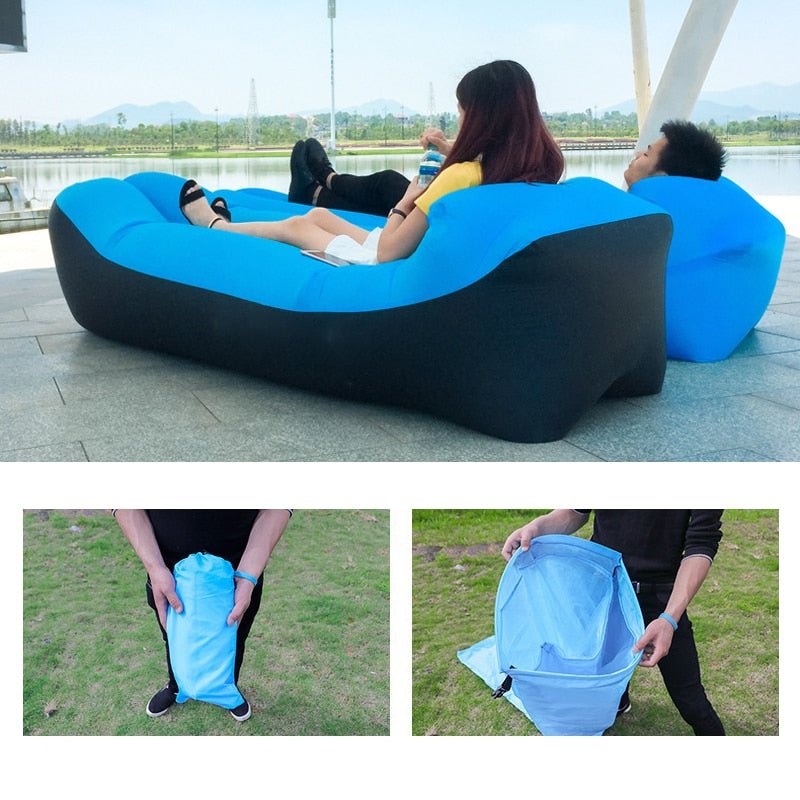 Inflatable Sofa Bed Portable Lounge Bed