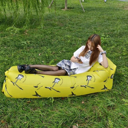 Inflatable Sofa Bed Portable Lounge Bed