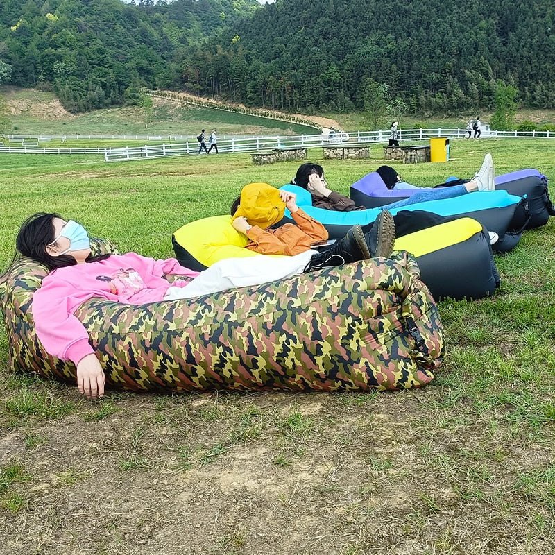 Inflatable Sofa Bed Portable Lounge Bed