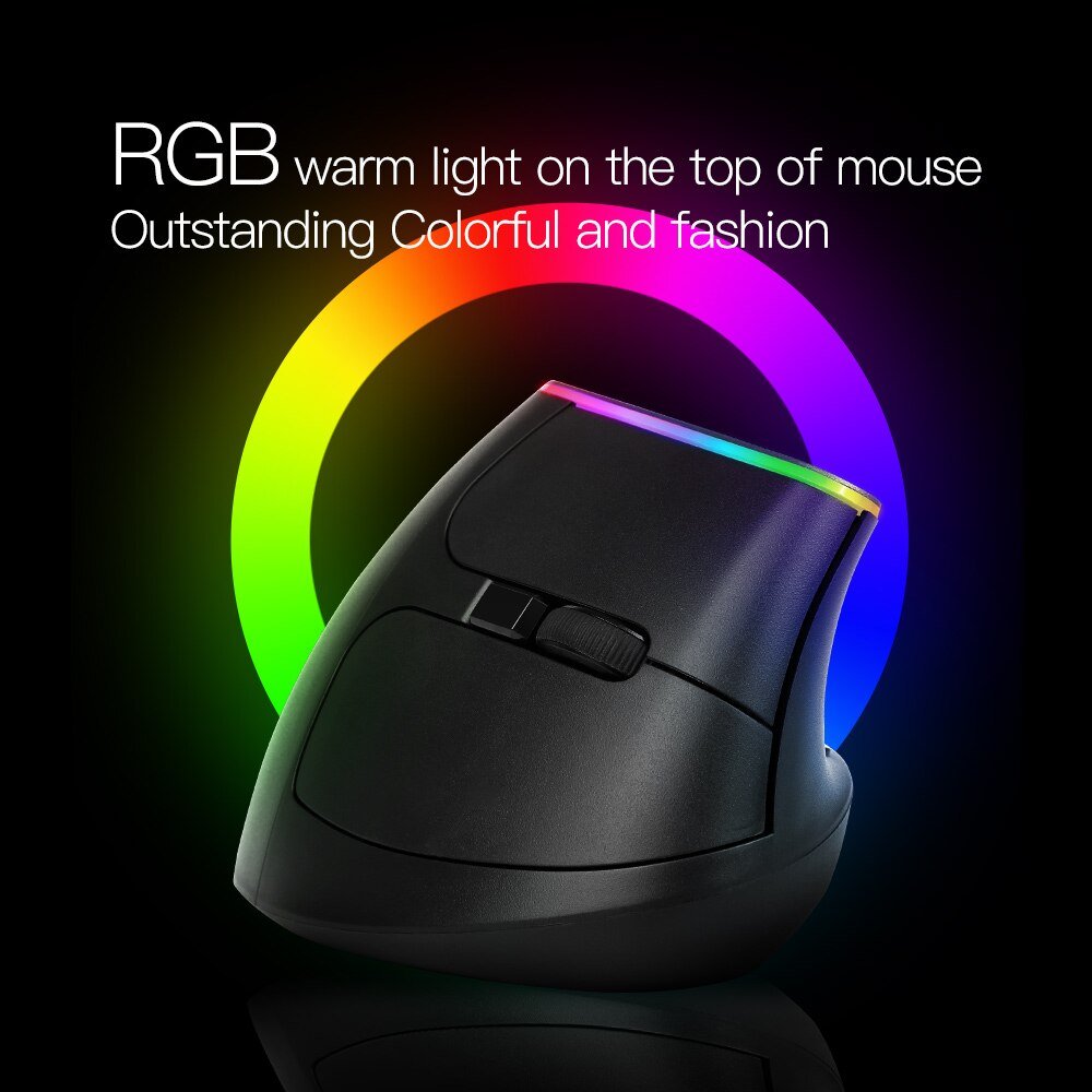 M618C Wireless Vertical Mouse Ergonomic 6D