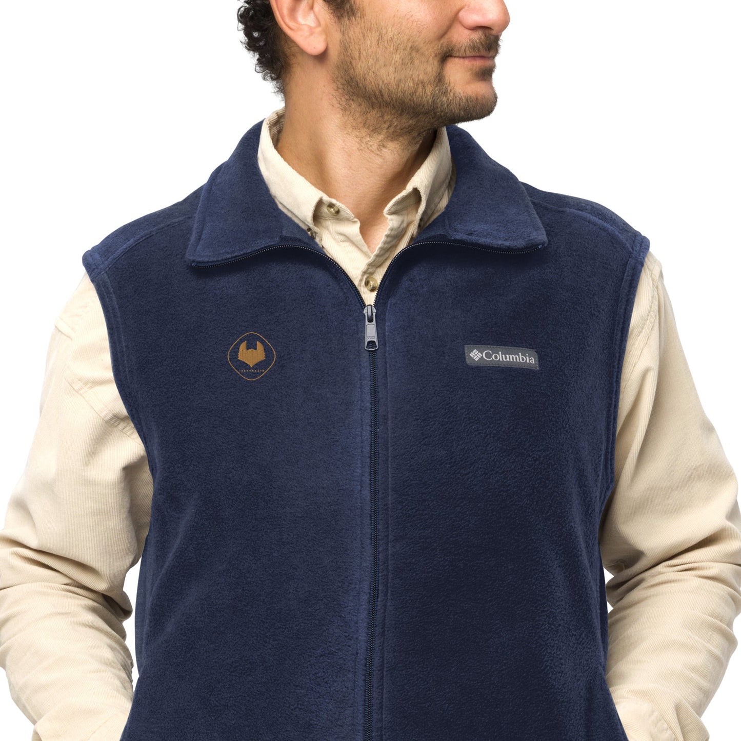 Men’s Columbia fleece vest - Icespheric Fox - Icespheric