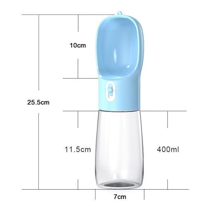 Pet Dog Water Bottle Feeder multi function