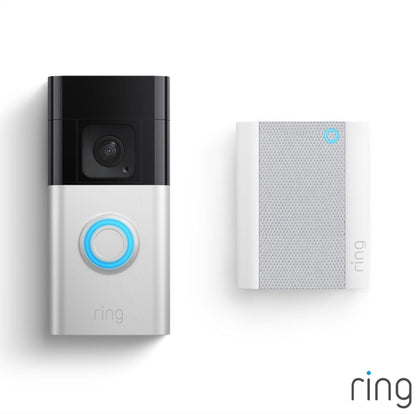Ring Video Wireless Doorbell Plus Bundle With 2nd Gen Ring Chime