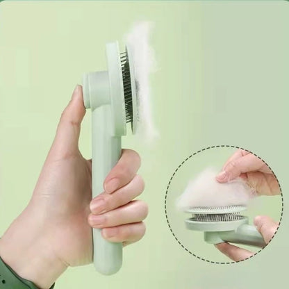 Self-cleaning Pet Hair Removal Brush