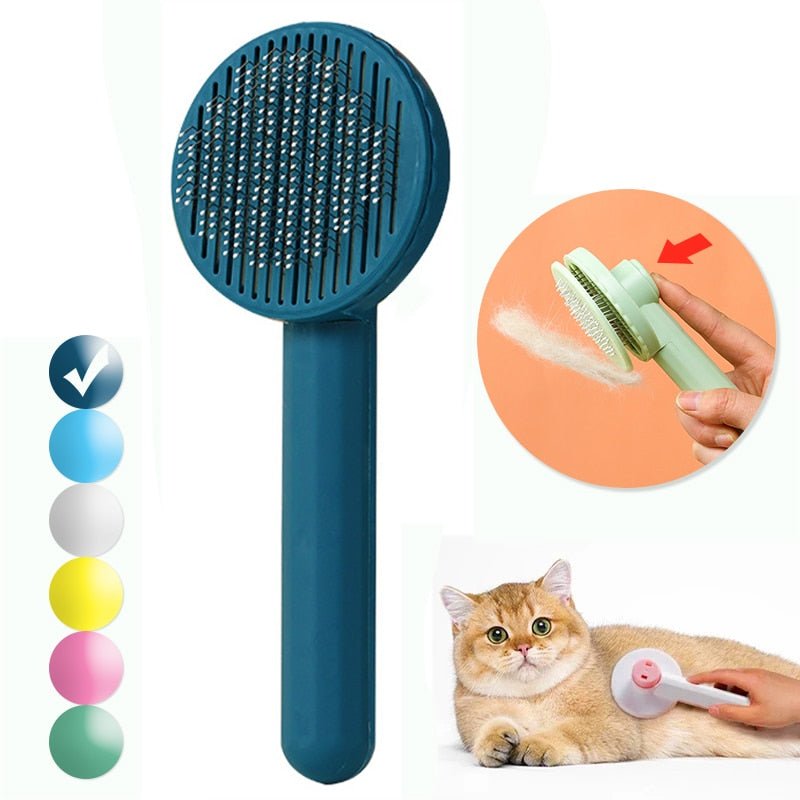 Self-cleaning Pet Hair Removal Brush