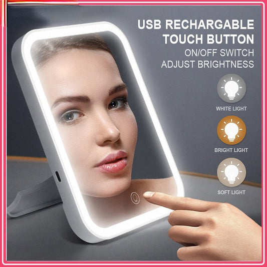 Smart Makeup Mirror With LED - Icespheric