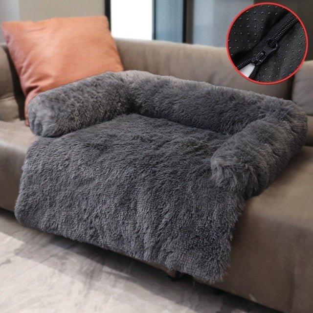 Soft Fluffy Pet Sofa Bed