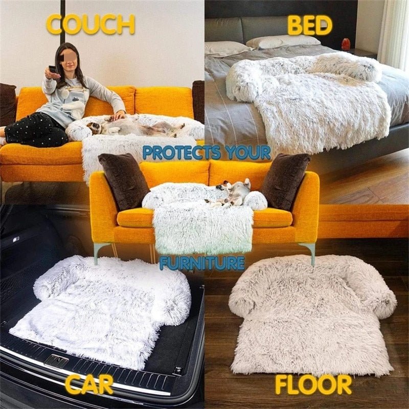 Soft Fluffy Pet Sofa Bed