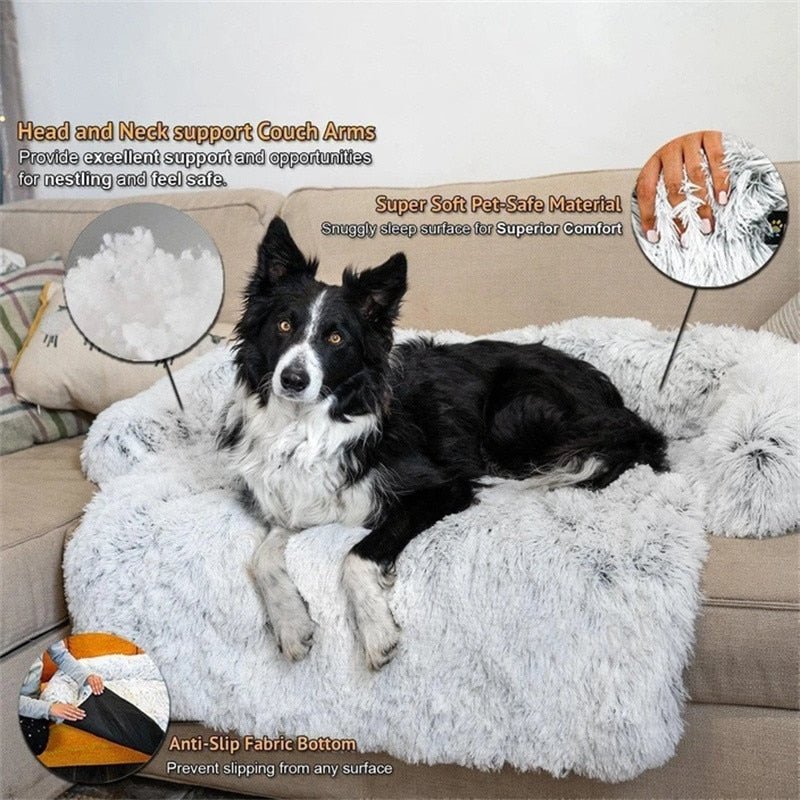 Soft Fluffy Pet Sofa Bed