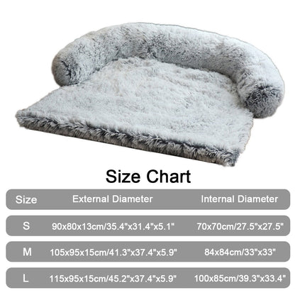 Soft Fluffy Pet Sofa Bed