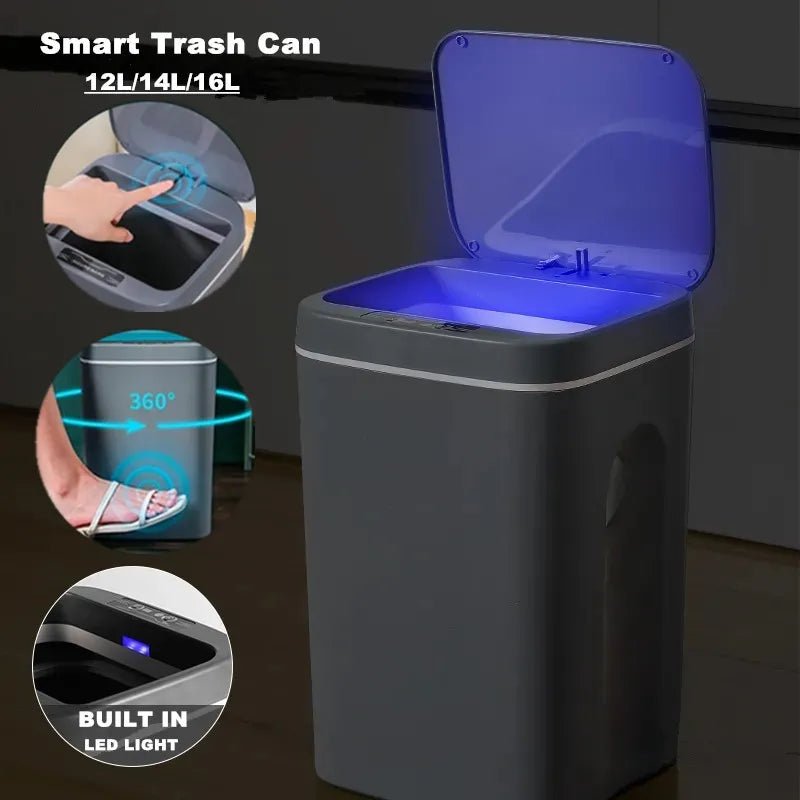 Trash Litter Bin with Intelligent Sensor - Icespheric