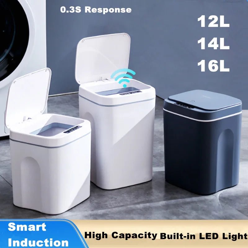 Trash Litter Bin with Intelligent Sensor - Icespheric