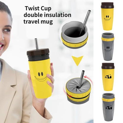 Twist Capless Rotating Water Cup Mug