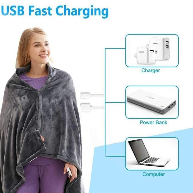 USB Electric Heating Blanket - Icespheric