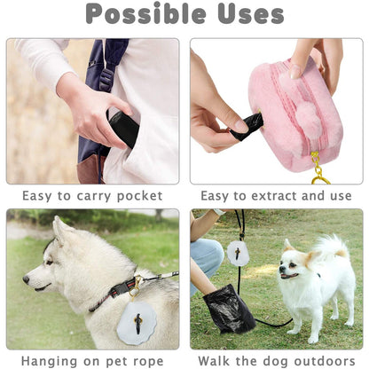 Waste Bin Bag Pet Poop Dispenser