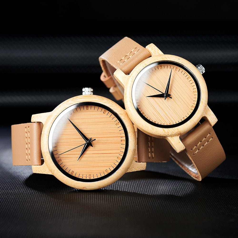 ZenWood Bamboo Wrist Watch